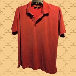 B. Bruno "Sueded" Ribbed Polo - Large